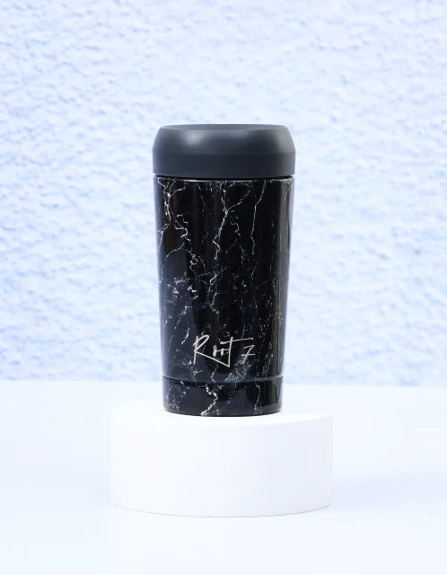 Black Marble Travel Cup