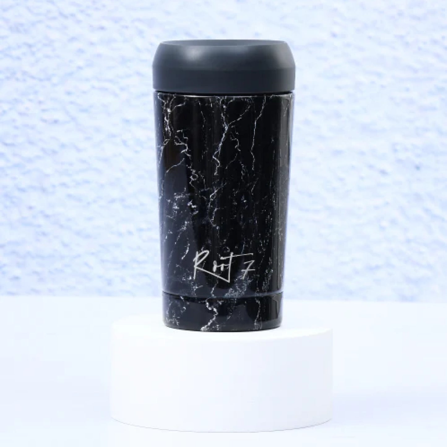 Black Marble Travel Cup