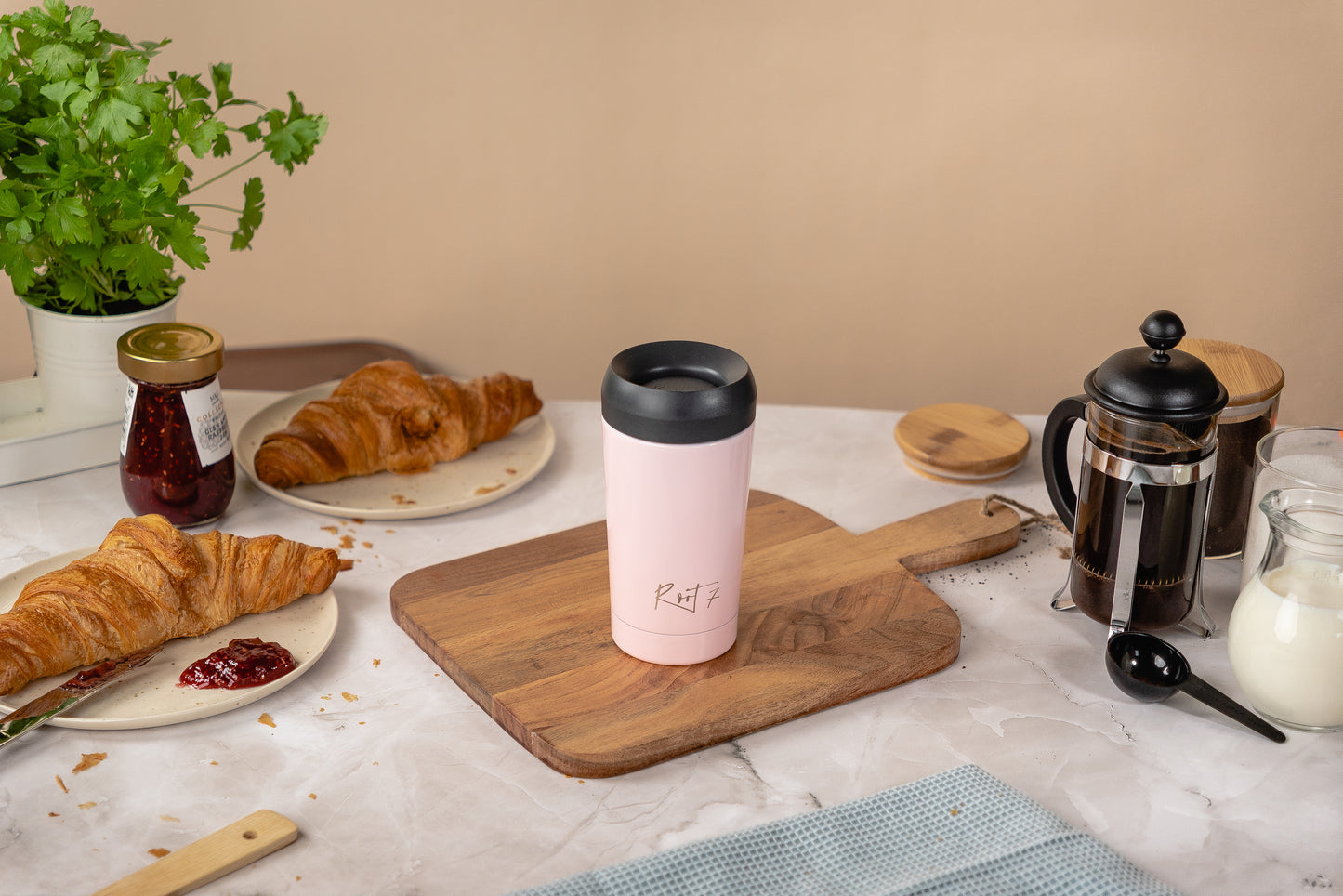 Millennial Pink Travel Cup