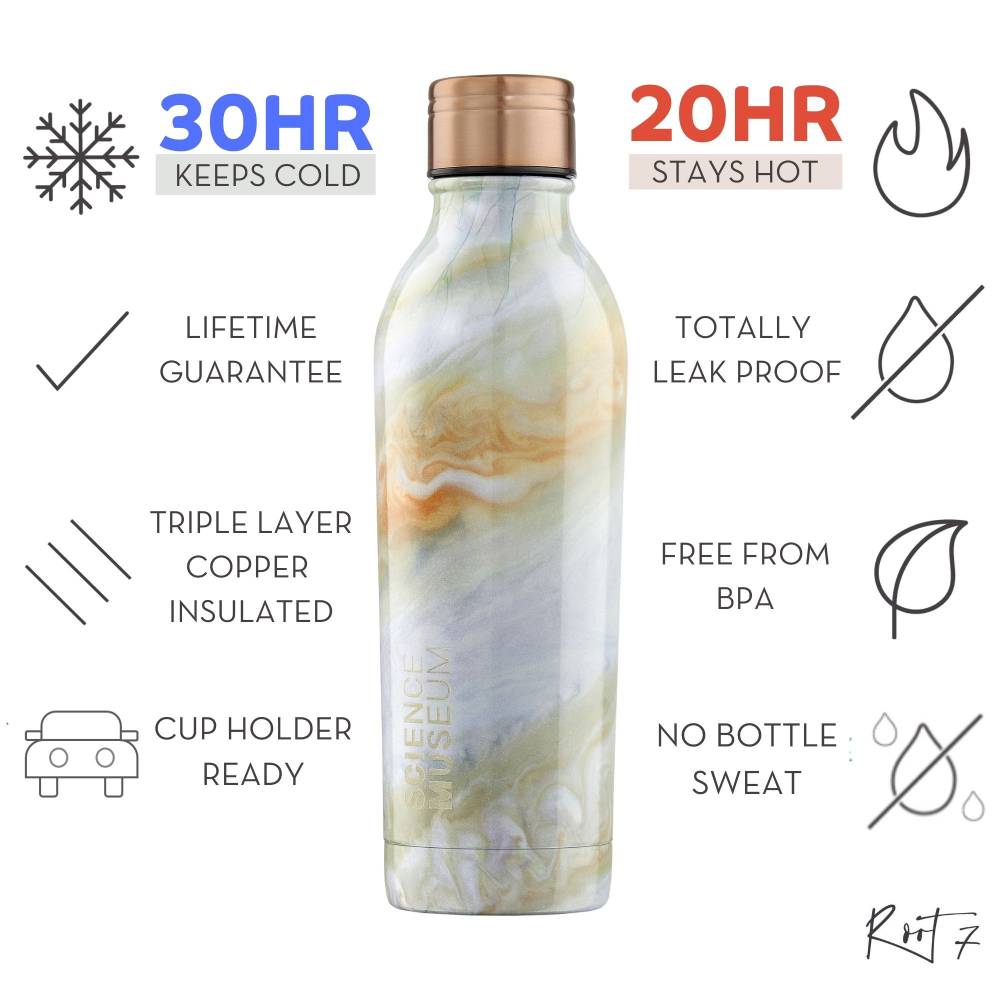 Science Museum Jupiter Marble Water Bottle