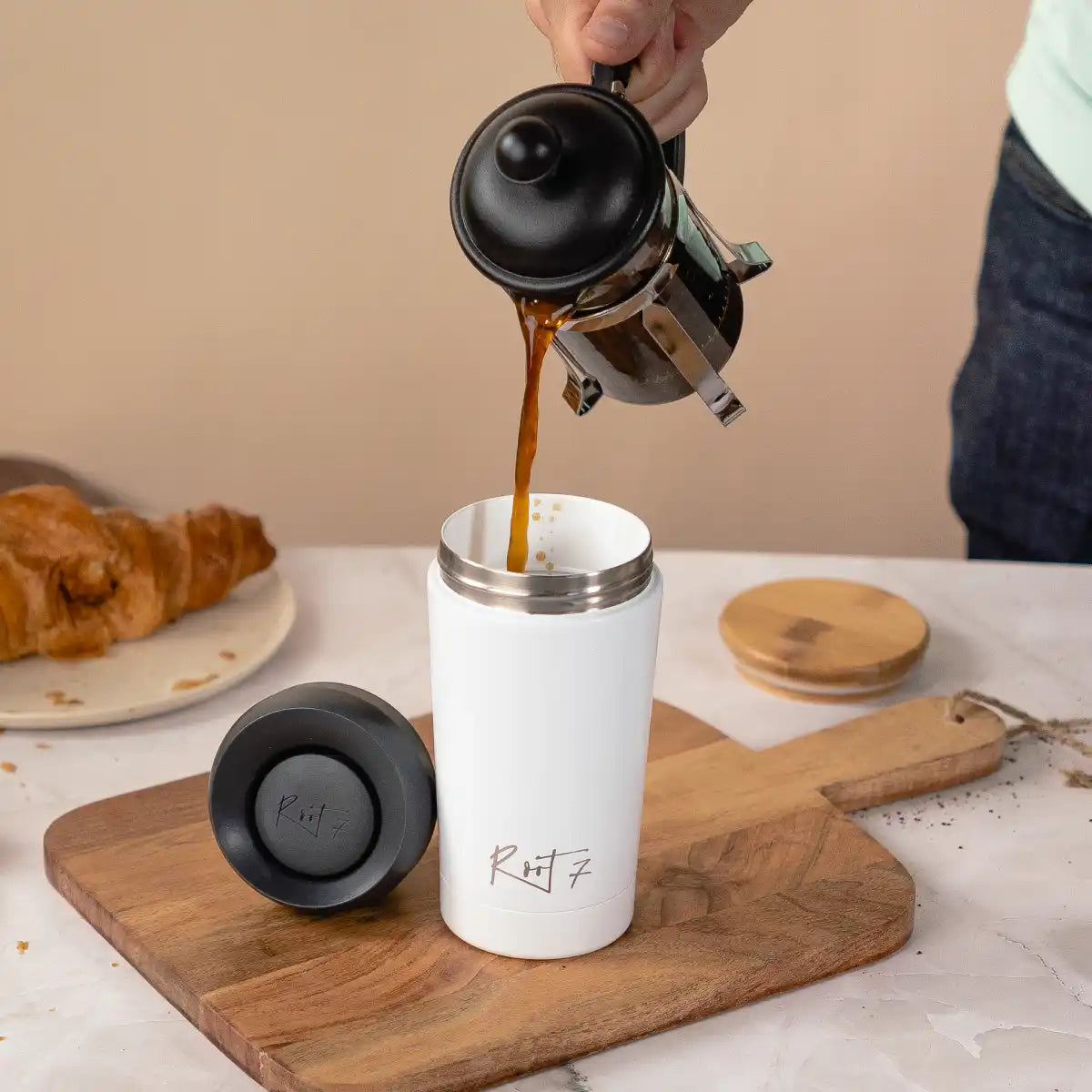 Polar White Travel Cup