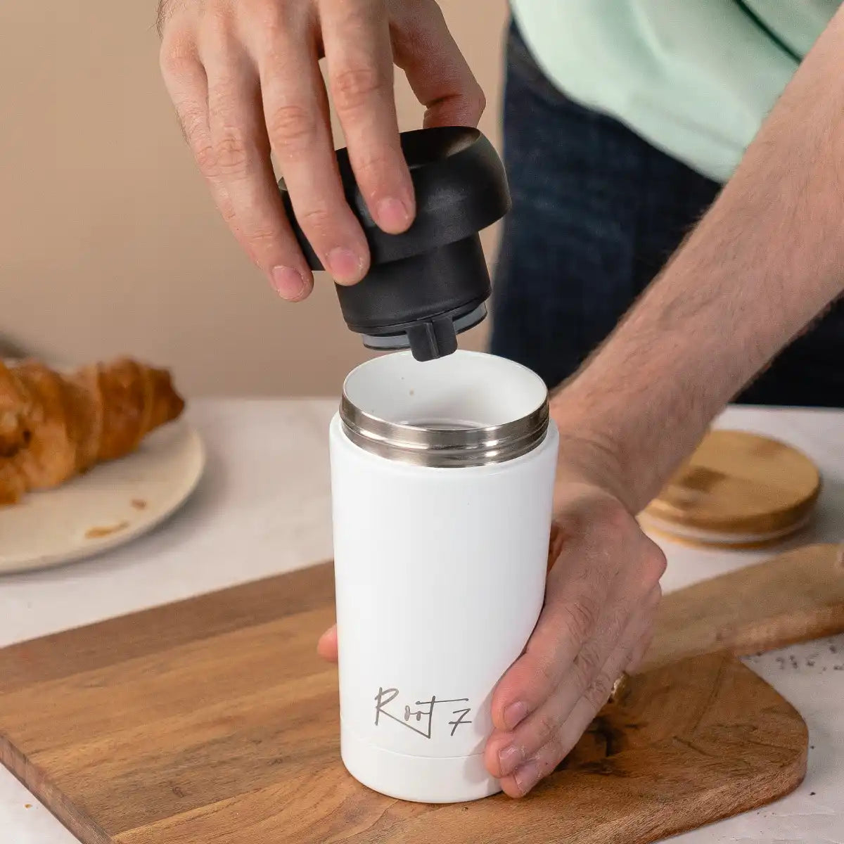 Polar White Travel Cup