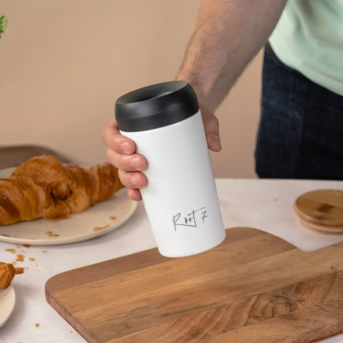 Polar White Travel Cup