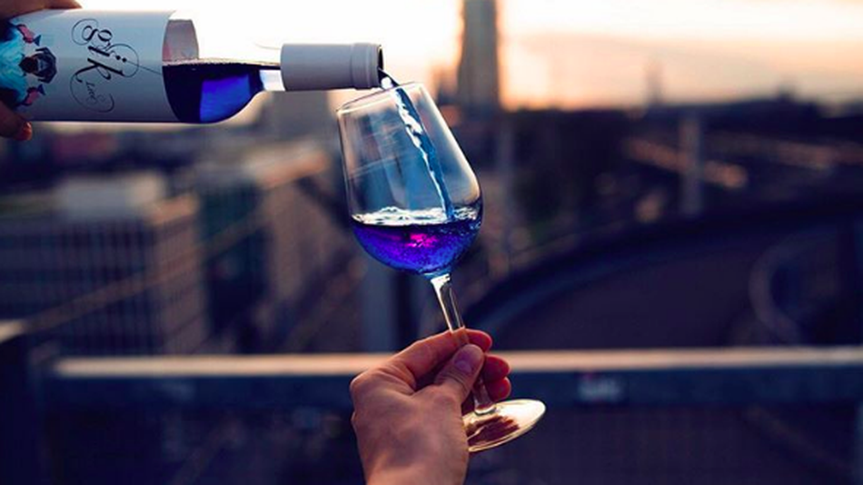 Blue Wine Is Now A Thing!