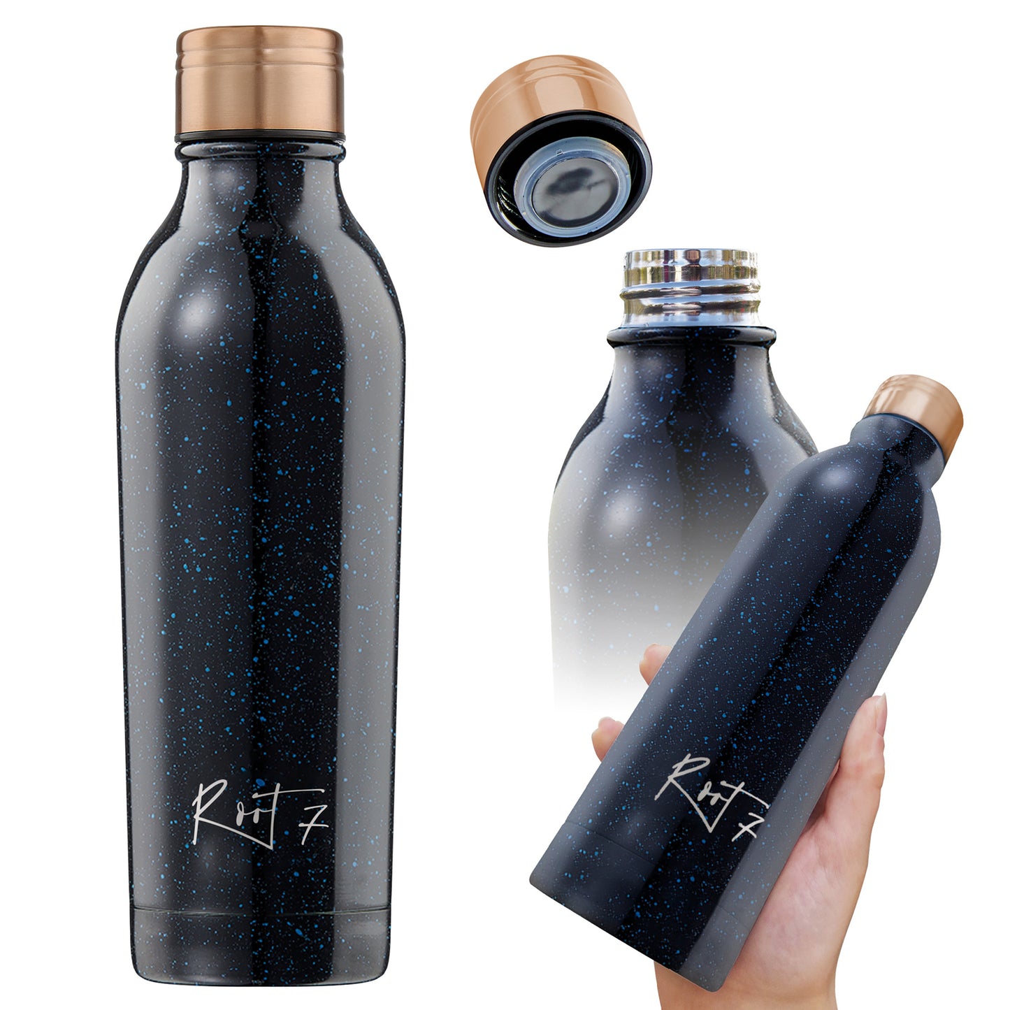 Blue Stardust Water Bottle