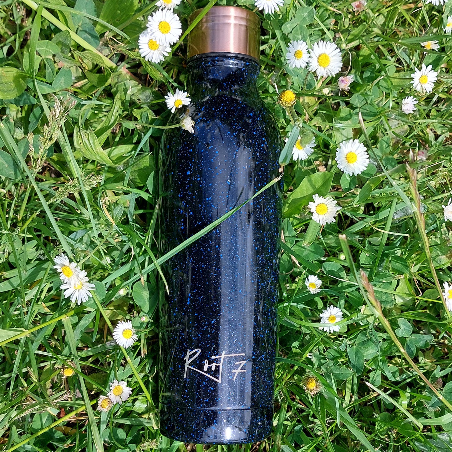 Blue Stardust Water Bottle