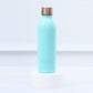 mint green drinking bottle