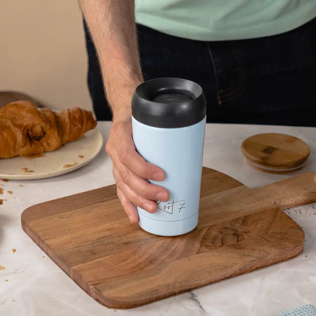 Duck Egg Blue Travel Cup