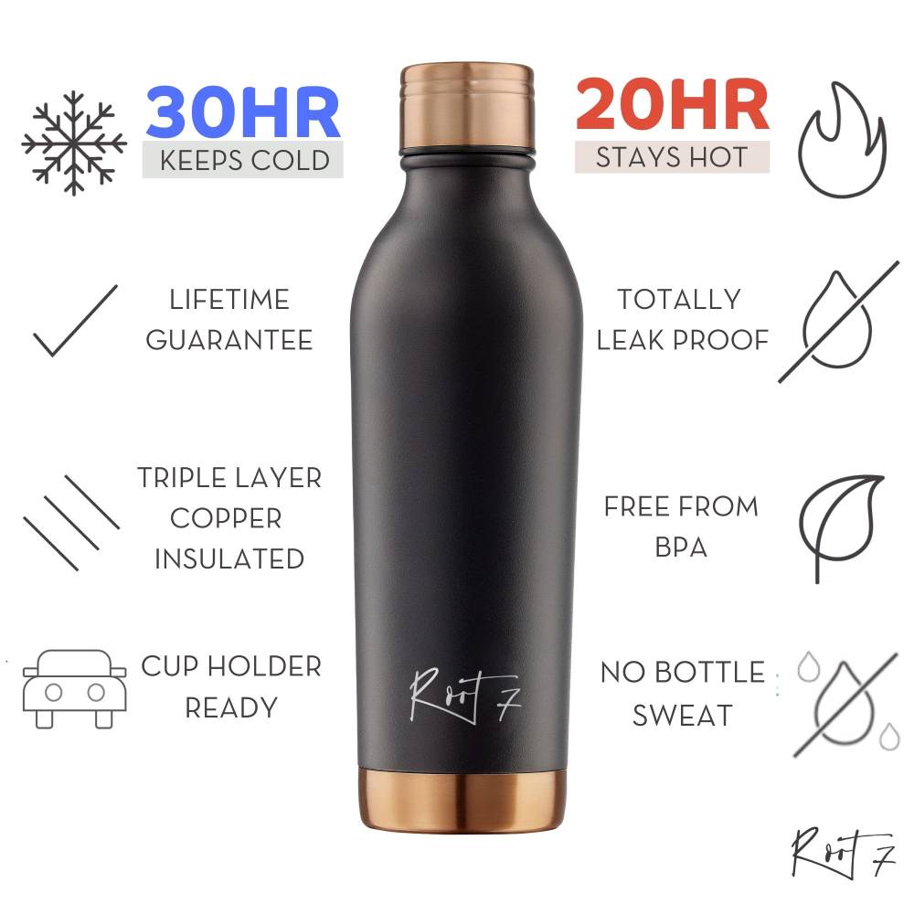 VIP Black Split Water Bottle