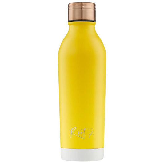 yellow thermal water bottle