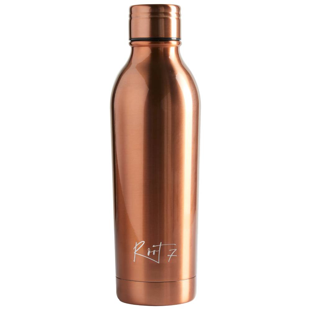 copper drinking bottle