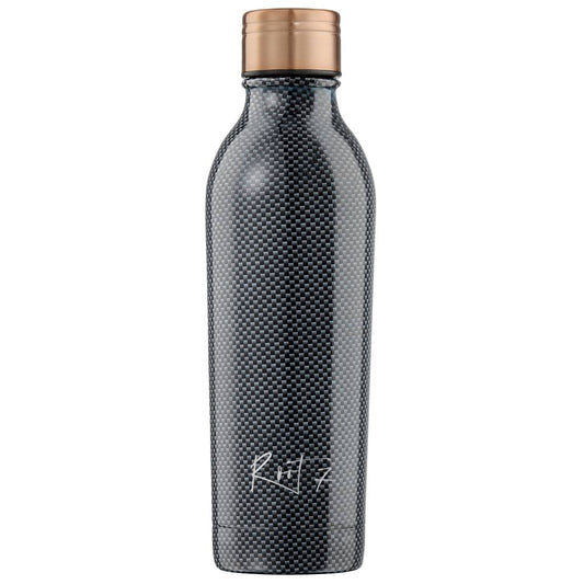 Black and grey water bottle