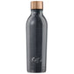 Black and grey water bottle