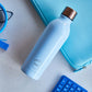 pastel blue drink bottle