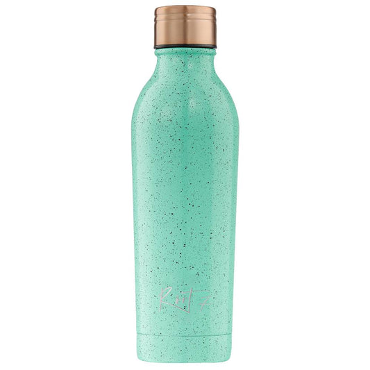 Mint green water bottle