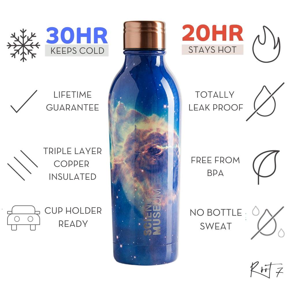 Science Museum Nebula Water Bottle