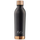 Stylish black drinking flask